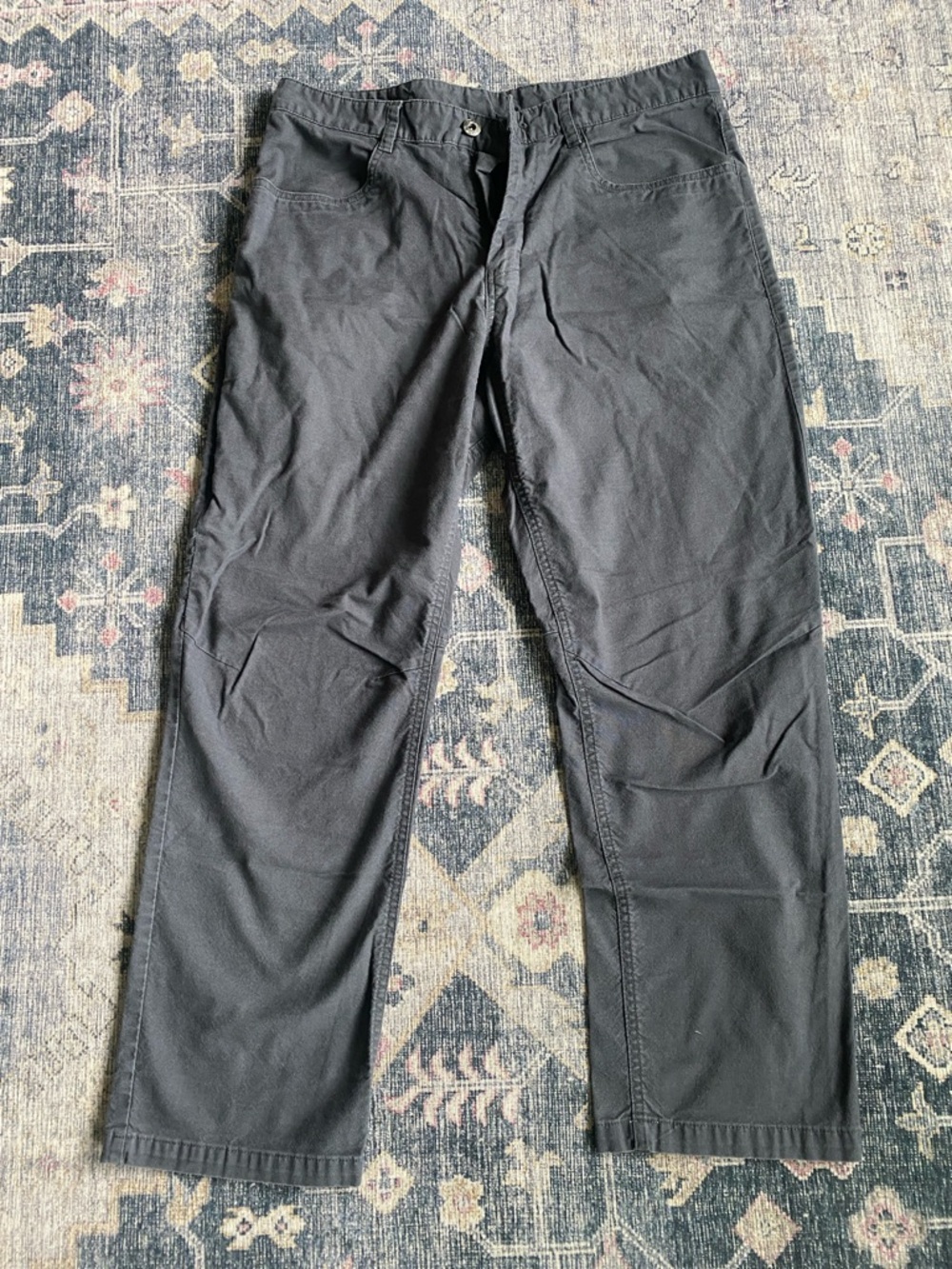 Men’s north face cotton pants gray size 34